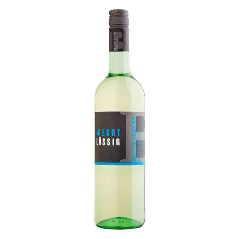 Becksteiner Weinhaus #echtlässig Weißwein Cuvée QbA halbtrocken 0,75l
